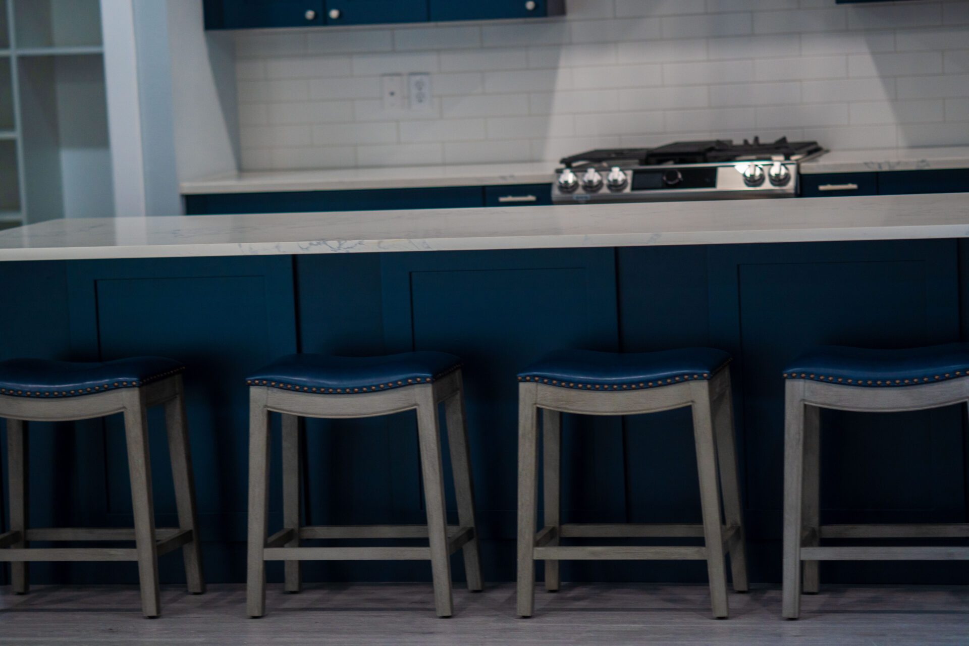 Copy of CGL-116 Four blue chairs